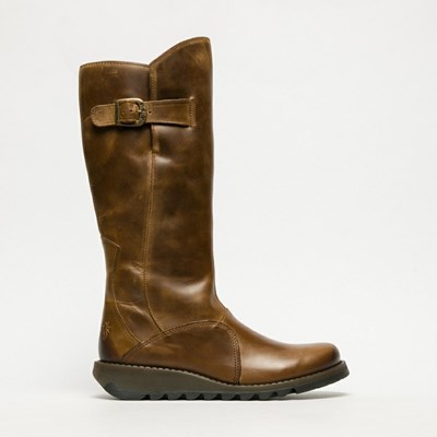Bottes Hautes Fly London Mol 2 Femme Marron | 68197IDFB