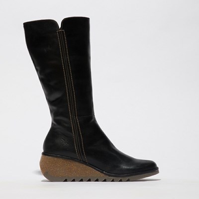 Bottes Hautes Fly London Nary328fly Femme Noir | 78940SMEL