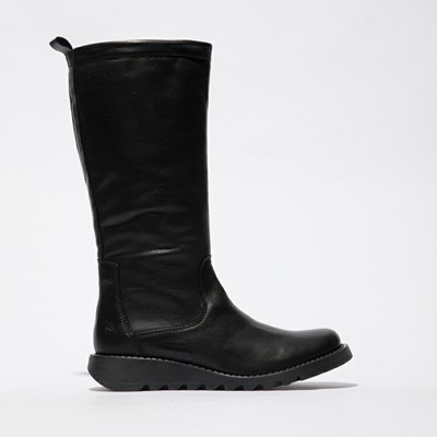 Bottes Hautes Fly London Seme828fly Femme Noir Noir | 53897NAIR