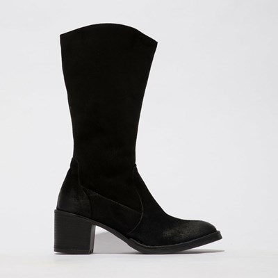 Bottes Mi-mollet Fly London Balo096fly Femme Noir | 43281TQOJ