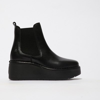 Bottines Fly London Hama238fly Femme Noir | 68492QKXW