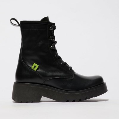 Bottines Fly London Meth903fly Femme Noir | 95086HFWO