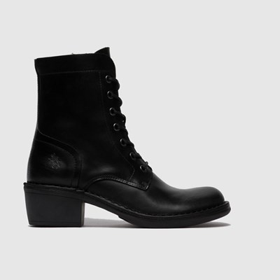 Bottines Fly London Milu044fly Femme Noir | 93152UBDE