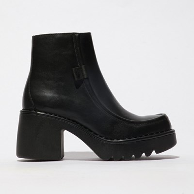 Bottines Fly London Mite249fly Femme Noir | 04685URWV