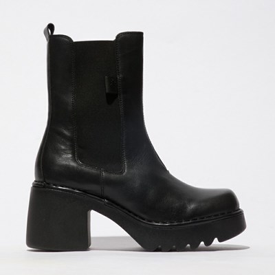 Bottines Fly London Moya25fly Femme Noir | 97421WQKM