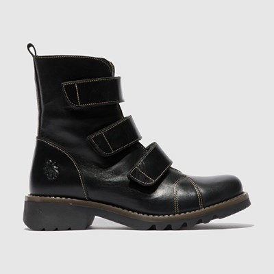 Bottines Fly London Rach790fly Femme Noir | 35407MCIR