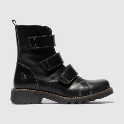Bottines Fly London Rach790fly Femme Noir | 78523ZPAX