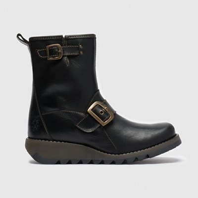 Bottines Fly London Sino525fly Femme Noir | 72491RHSC