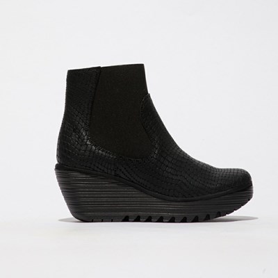 Bottines Fly London Yade398fly Femme Noir | 29457PBSJ