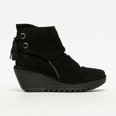 Bottines Fly London Yama Femme Noir | 72368GTKL