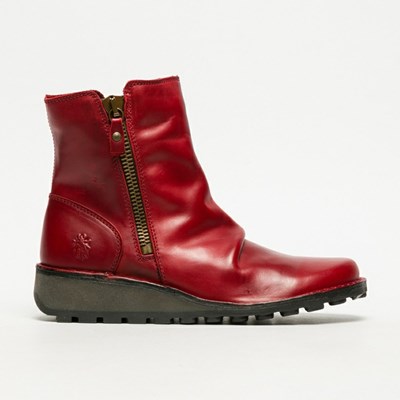 Compensées Fly London Mon944fly Femme Rouge | 85249BGQJ