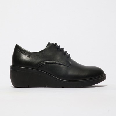 Compensées Fly London Nepe548fly Femme Noir | 35014EQYZ