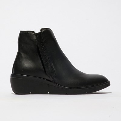 Compensées Fly London Nula550fly Femme Noir | 12056URWY