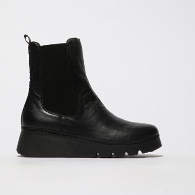 Compensées Fly London Paty405fly Femme Noir | 53109HKET