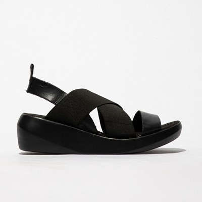 Sandales Fly London Baji848fly Femme Noir | 95087GJAX
