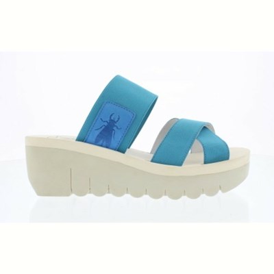 Sandales Fly London Yabo593fly Femme Azur | 52690XLRF